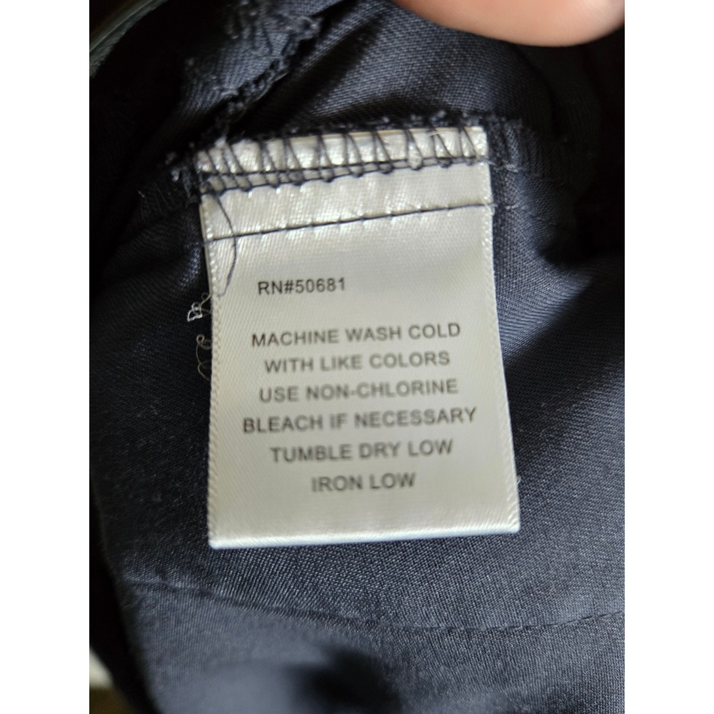 Greys Anatomy by Barco Women XL Spandex Stretch Scrub Pants Charcoal Grey Pocket - Picture 8 of 9